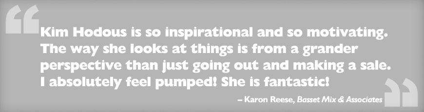 Client Quote – Karon Reese