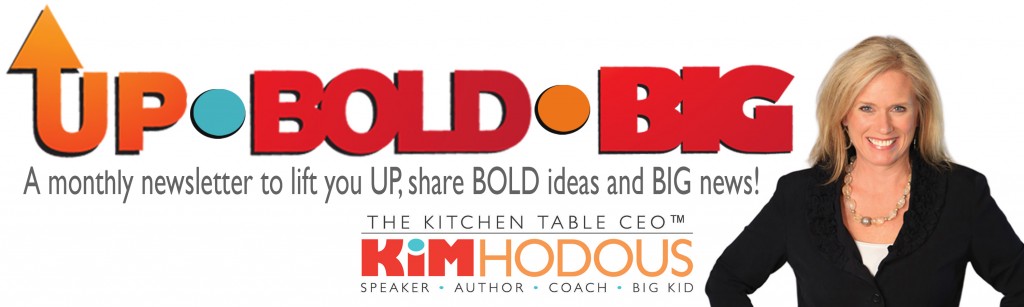 UP BOLD BIG  Newsletter Banner